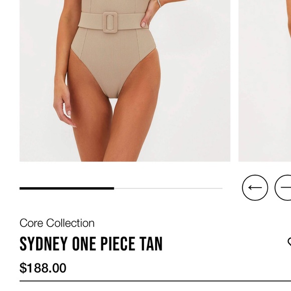 NEW Beach Riot Sydney Ribbed One Piece - Picture 13 of 13